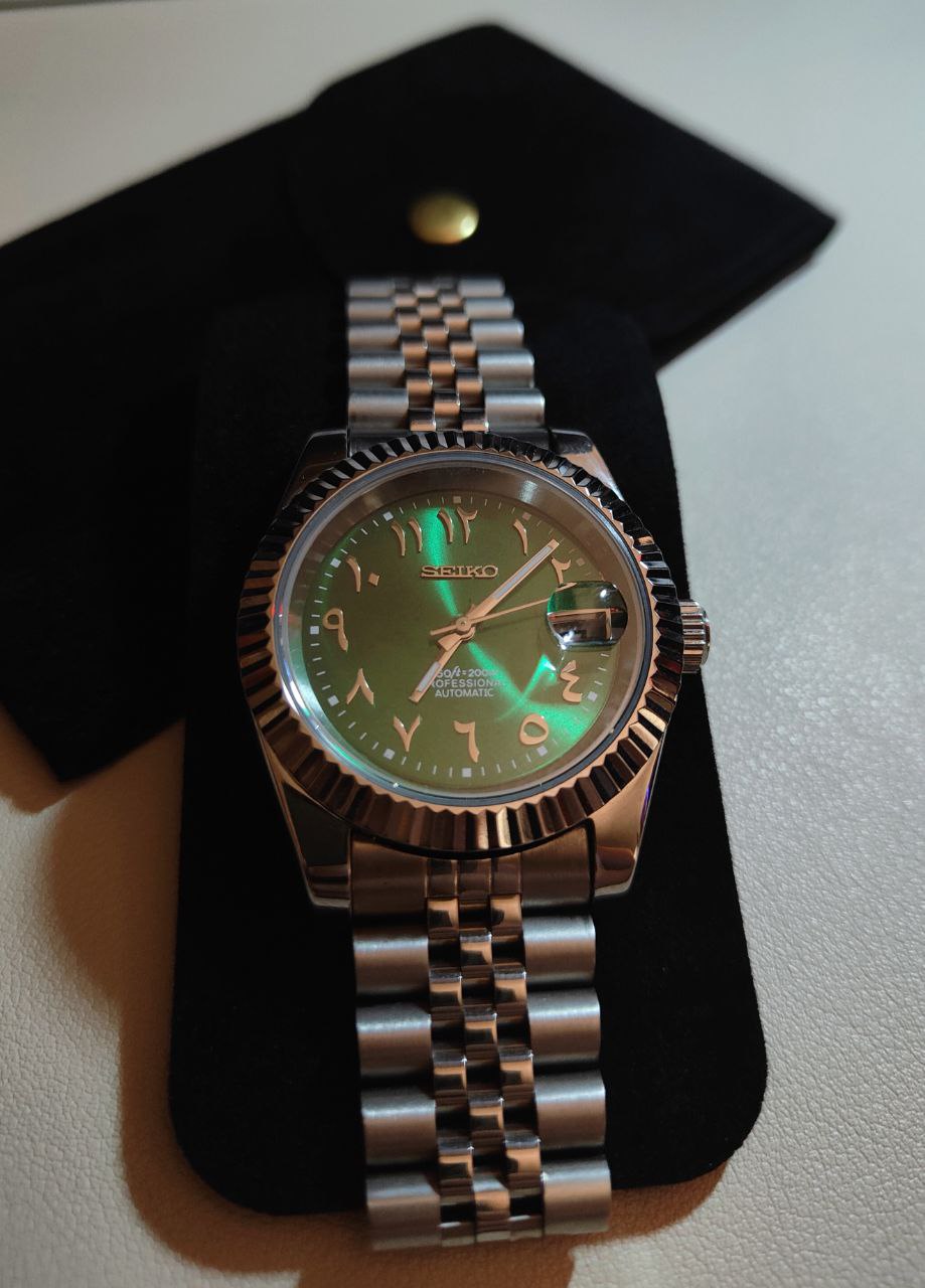 Seiko Mod Forest Green DateJust